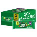 Rowntree's Fruit Pastilles Vegan Friendly Sweets Multipack 3 Pack 42.8g