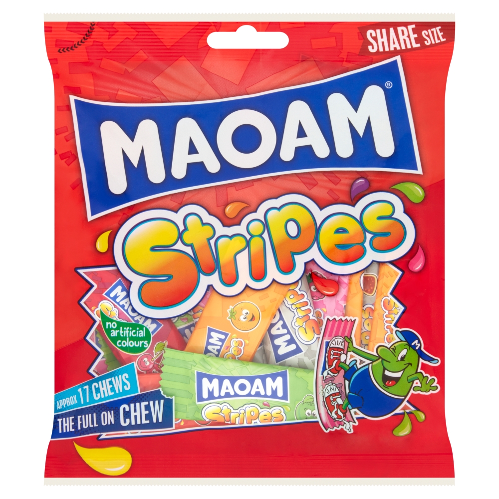 312816_a.jpg Maoam Stripes Bag 140g - Image 1