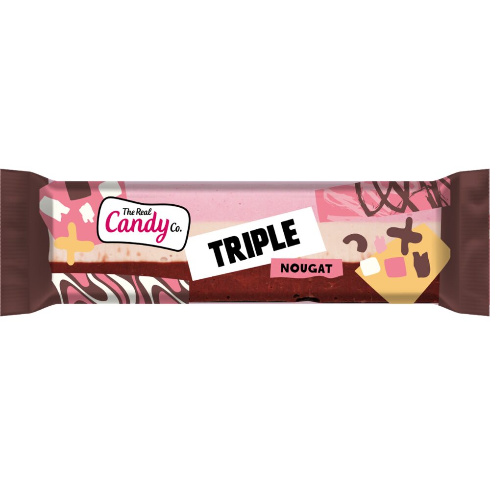 313215_the_real_candy_co._triple_nougat_bars_130g.jpg The Real Candy Co. Triple Nougat Bars 130g - Image 1