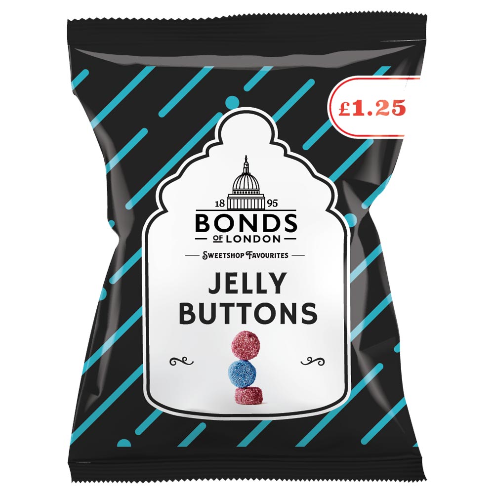 313350_a.jpg Bonds Jelly Buttons 105g Bag - Image 1