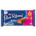 Blue Riband Milk Chocolate Wafer Biscuit Bar Multipack 6 Pack - Image 2
