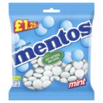 Mentos Chewy Dragees Mint Flavour Bag 135g