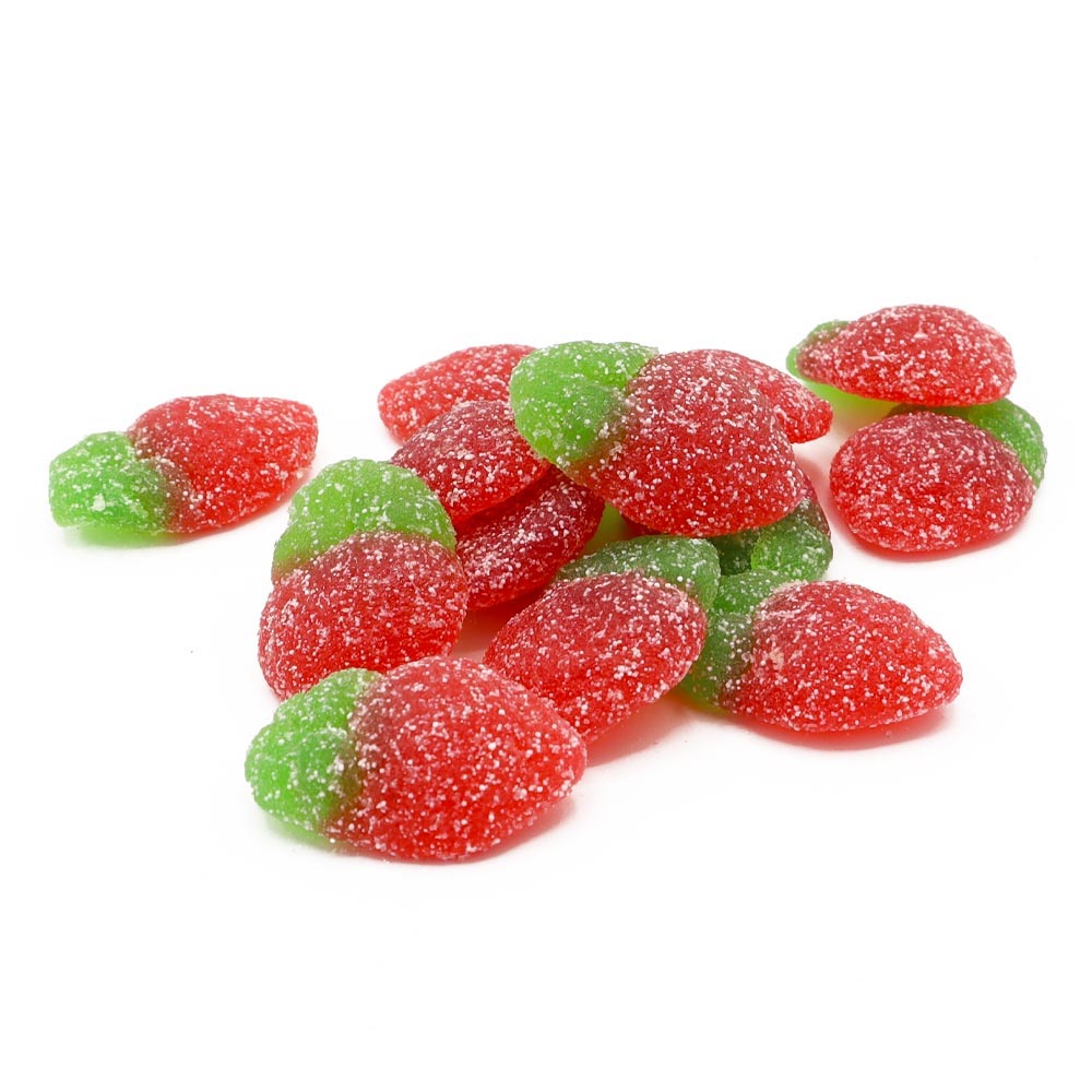 313621_a.jpg Kingsway Mega Value Vegan Fizzy Strawberries 2.5kg - Image 1