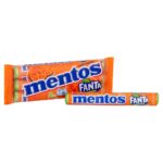 Mentos Fanta Chewy Dragees Orange Flavour 3 Pack 114g - Image 2