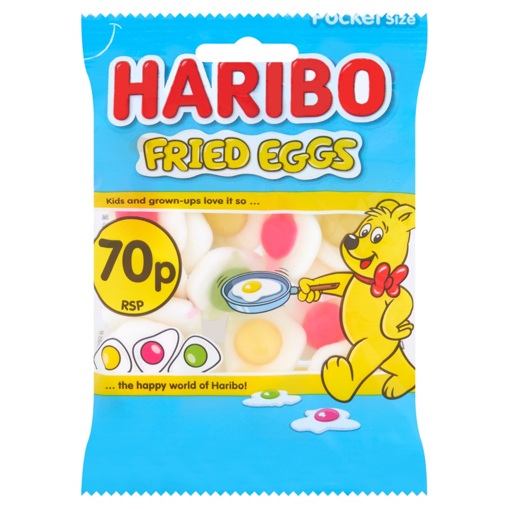 314005_a.jpg Haribo Fried Eggs Bag 60g - Image 1