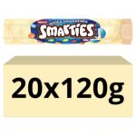 Smarties White Chocolate Giant Tube 120g