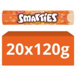 Smarties Orange Milk Chocolate Giant Tube 120g