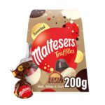 Maltesers Assorted Truffles White, Dark and Milk Chocolate Gift Box of Chocolates 200g