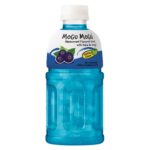 Mogu Mogu Blackcurrant Flavoured Drink with Nata de Coco Bottle 320ml