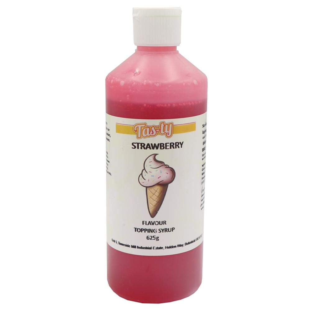 314401_a.jpg Tas-ty Strawberry Topping Sauce 625g - Image 1