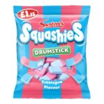Swizzels Drumstick Squashies Bubblegum Flavour Bag 120g