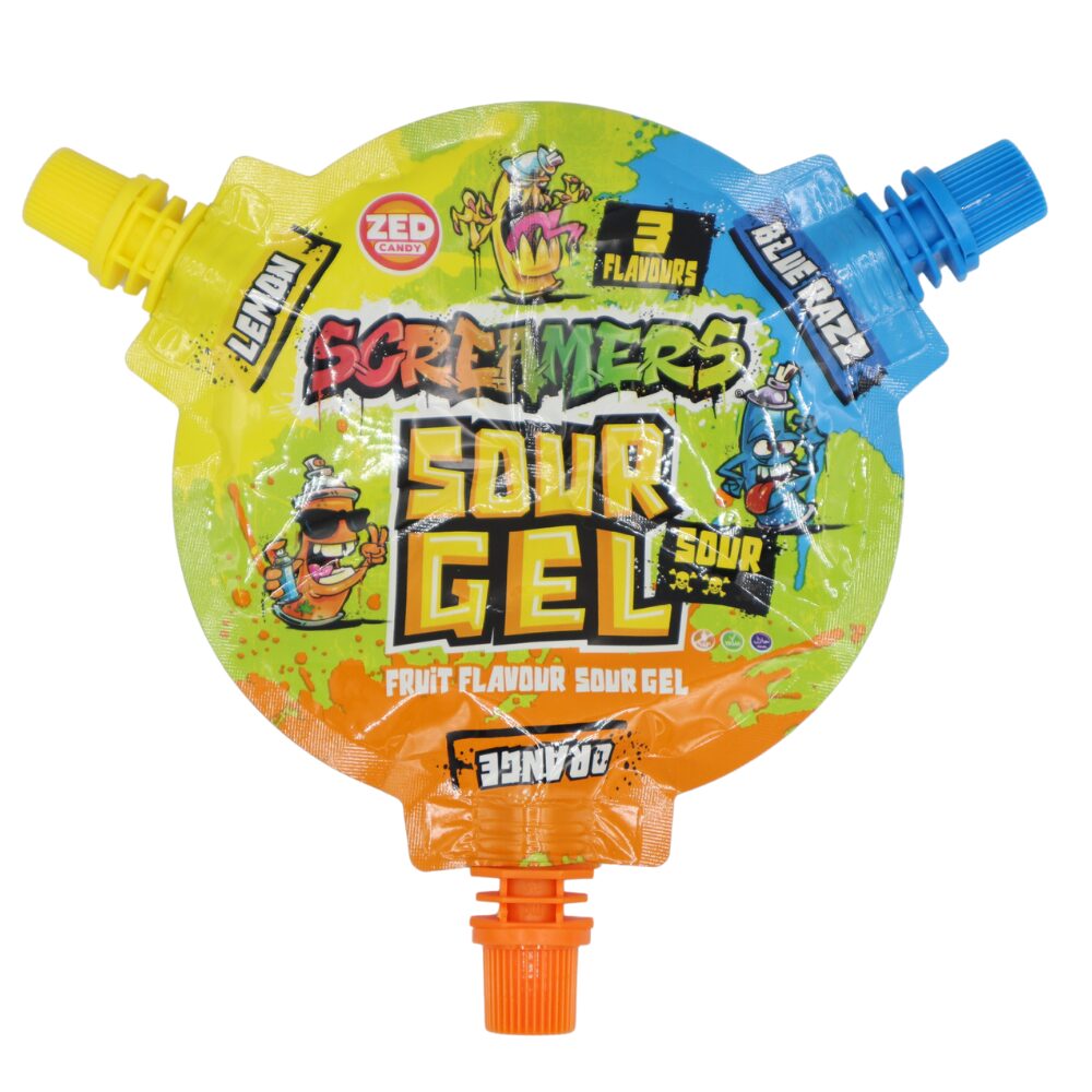 314512_a.jpg Zed Candy Screamers Sour Gel 45g - Image 1