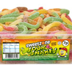 Sweetzone Sour Snakes 7p Tub 800g