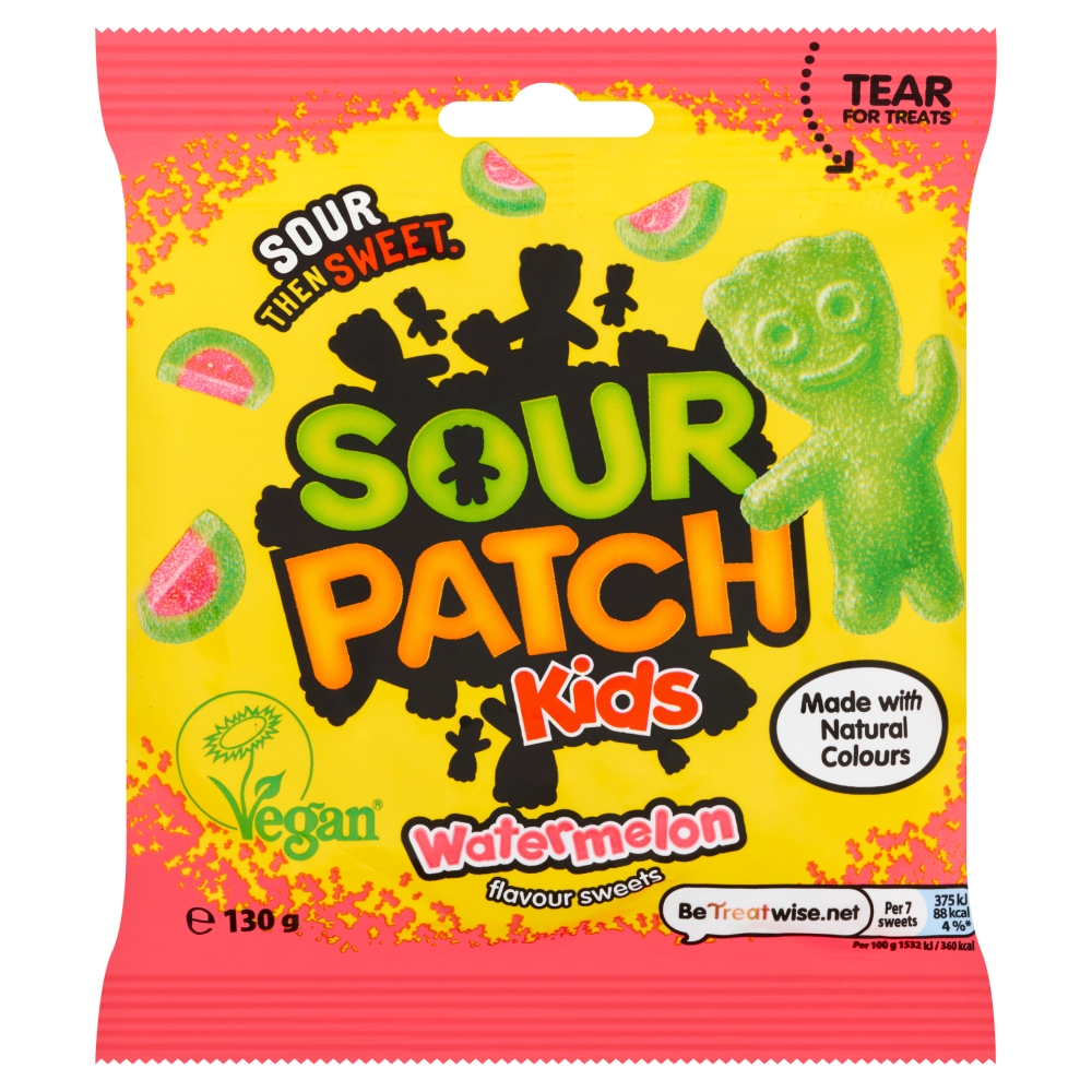 314561_a.jpg Sour Patch Kids Watermelon Flavour Sweets Bag 130g - Image 1