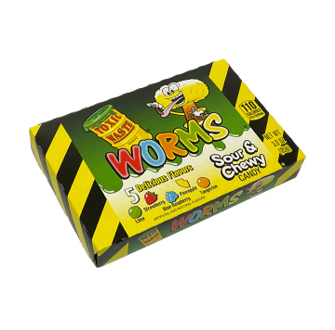 314615_toxic_waste_worms_theatre_box.png Toxic Waste Gummy Worm Theatre Box 85g - Image 1