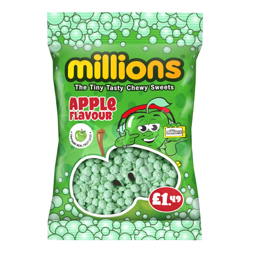 314862_a.jpg Millions Apple Bag 110g - Image 1
