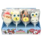 Candy Realms Festive Mallow Pops 45g - Image 3