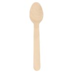 Accessories Wooden Spade Spoons 100 Pack - Image 2