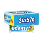 Bounty Coconut & Milk Chocolate Snack Bar Duo 57g