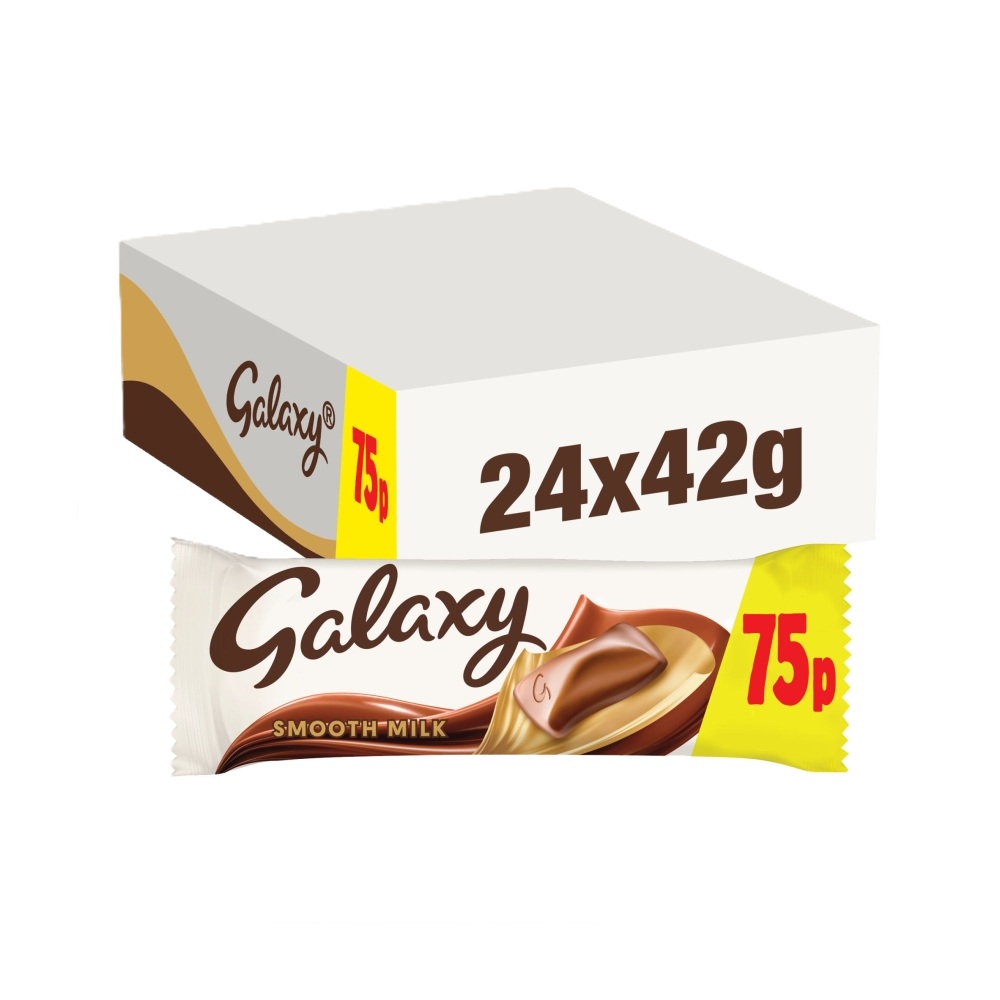 315460_1.jpg Galaxy Smooth Milk Chocolate Snack Bar 42g - Image 1