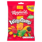 Maynards Bassetts Wine Gums Sweets Bag 130g