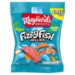 Maynards Bassetts Fizzy Fish Sweets Bag