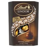 Lindt Lindor Extra Dark Chocolate Truffles Box 200g - Image 2