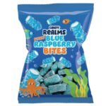 Candy Realms Fizzy Blue Raspberry Bites Bag 170g