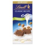 Lindt Classic Recipe Milk Hazelnut Chocolate Bar 100g