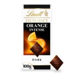 Lindt Excellence Dark Orange Chocolate Bar 100g