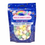 Freeze Dried Candy Jumbo Rainbow Fruits Pouch 110g - Image 2