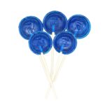 Dobsons Wrapped Blueberry Mega Lollies Bag 1.9kg - Image 2