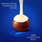 Lindt Lindor Milk & White Chocolate Truffles Box 200g - Image 3