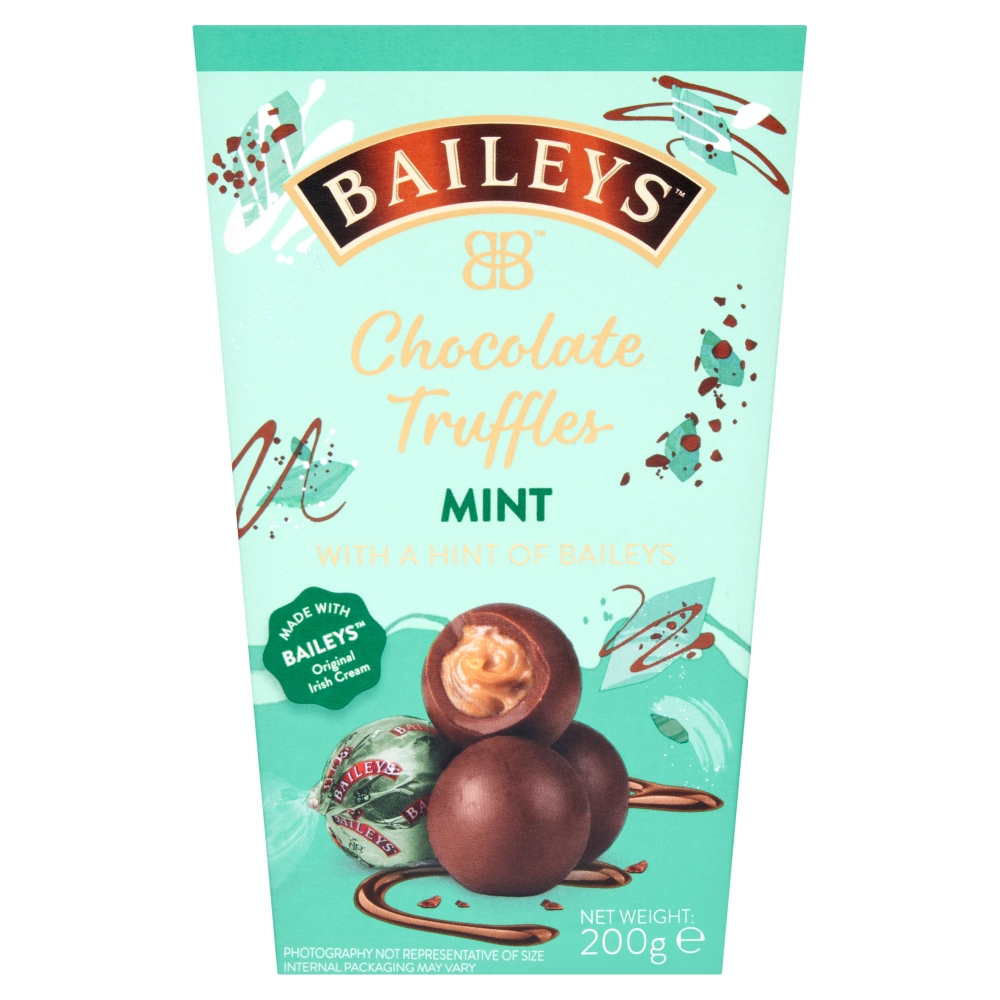 316268_baileys_mint_truffles.jpg Baileys Chocolate Truffles Mint Box 200g - Image 1