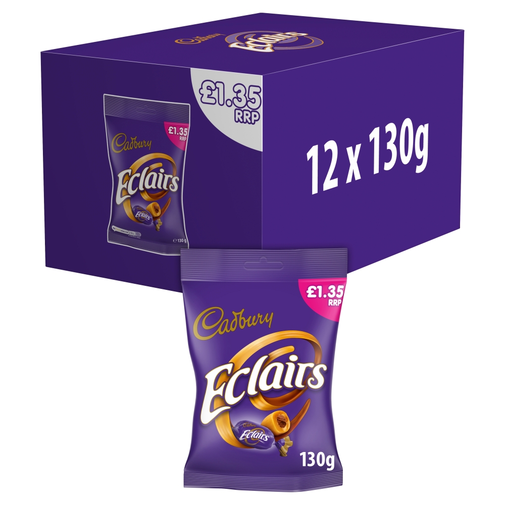 316393_cadbury_choc_eclairs_bag_1.35_pmp_a_24.jpg Cadbury Eclairs Chocolate Bag 130g - Image 1