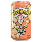 Warheads Sour Peach Soda Cans 330ml