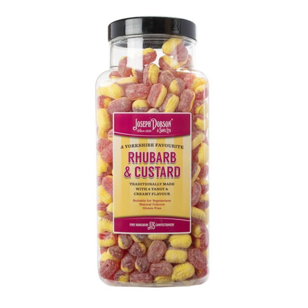 316865_dobsons_rhubarb_custard.jpg Dobsons Rhubarb and Custard Jar 2.72kg - Image 1