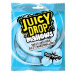 Bazooka Juicy Drop Mallows Raspberry Bag 100g - Image 2