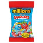 Millions Squishies Strawberry and Bubblegum Bag 130g