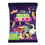 Candy Realms Sour Worms Bag 170g