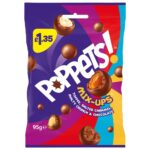 Poppets Mix-Ups Toffee, Salted Caramel, Malty Crunch & Chocolate 120g