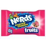 Nerds Gummy Clusters Fruit Flavour Candy Bag 45g