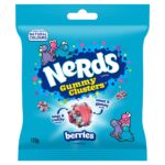 Nerds Gummy Clusters Berries Fruit Flavour Candy Bag 113g - Image 2