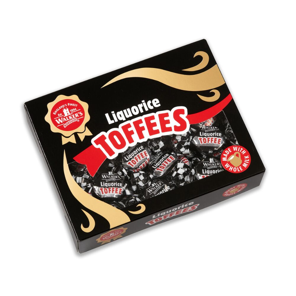 317105_walkers_ns_-_liquorice_gift_box_a_.jpg Walker's Nonsuch Liquorice Toffees Gift Box 350g - Image 1