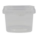 Accessories Square Tub With Tampersealed Lid 50 Pack (Empty)