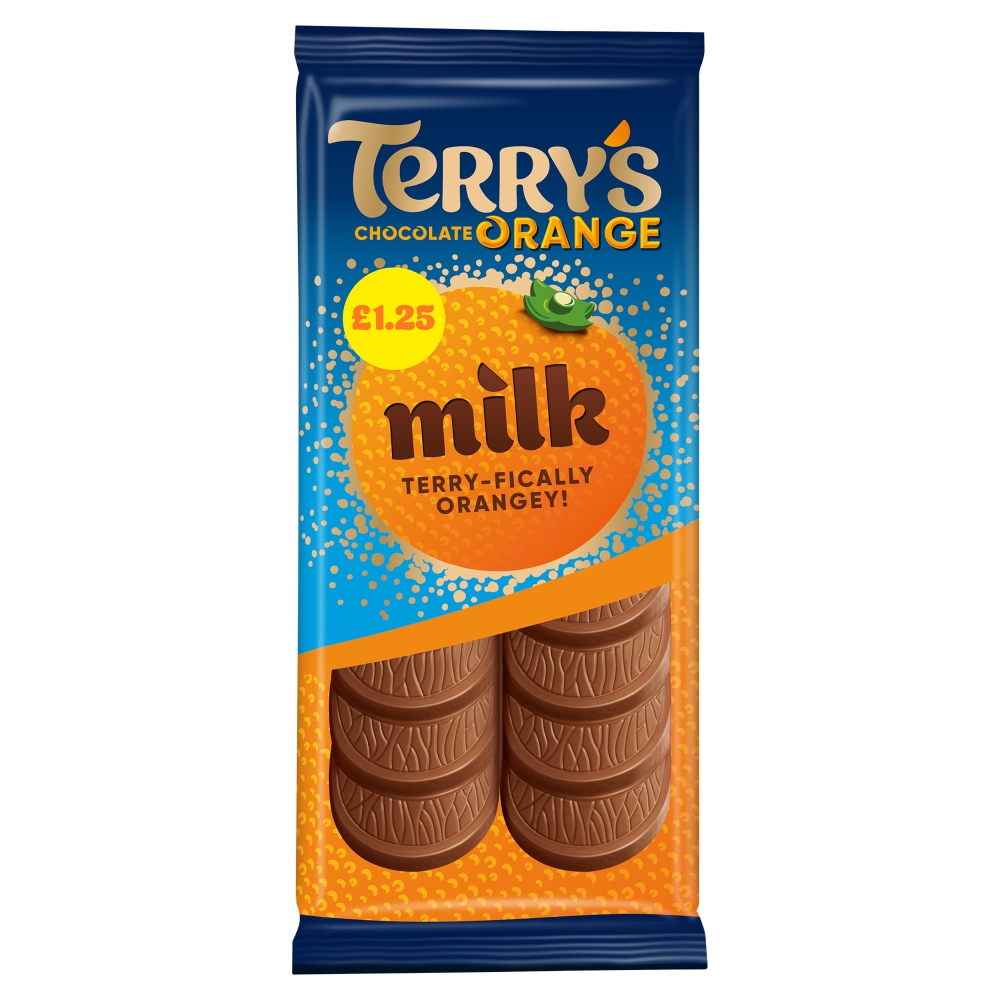 317350_terry_s_chocolate_orange_block_1.25_a_.jpg Terry's Milk Chocolate Orange 90g - Image 1