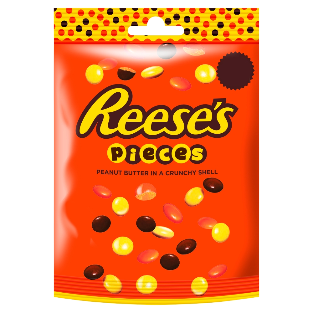 317428_reese_s_pieces_bag_1.35_pmp_a__1.jpg Reese's Peanut Butter Piece's Bag 68g - Image 1