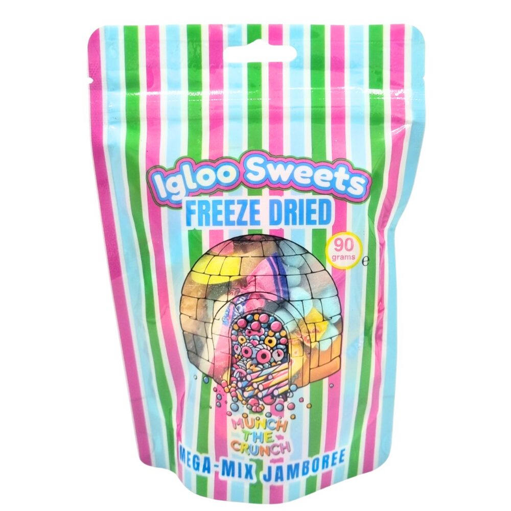 317524_igloo_freeze_dried_jamboree_pick_and_mix.jpg Igloo Mega-Mix Jamboree Freeze Dried Sweets Pouch 90g - Image 1