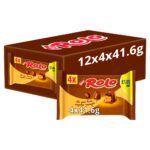 Rolo Milk Chocolate & Toffee Tube 4 Pack Multipack 166.4g