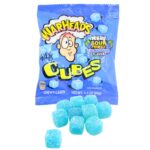Warheads Blue Raspberry Cubes Bag 99g